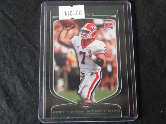 2009 BOWMAN MATTHEW STAFFORD RC GEORGIA