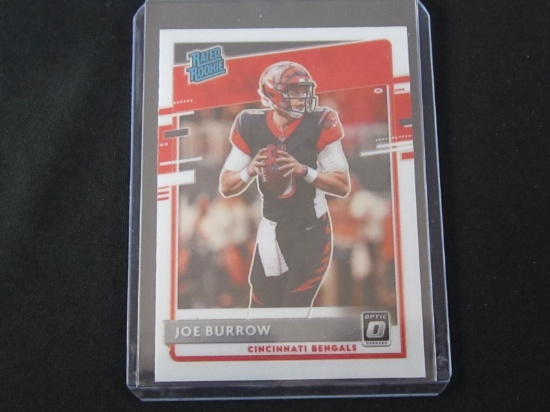 2020 DONRUSS OPTIC JOE BURROW RATED ROOKIE BENGALS
