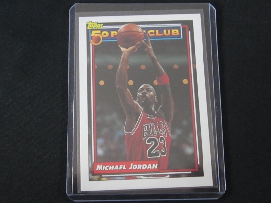 1993 TOPPS MICHAEL JORDAN 50 POINT CLUB BULLS