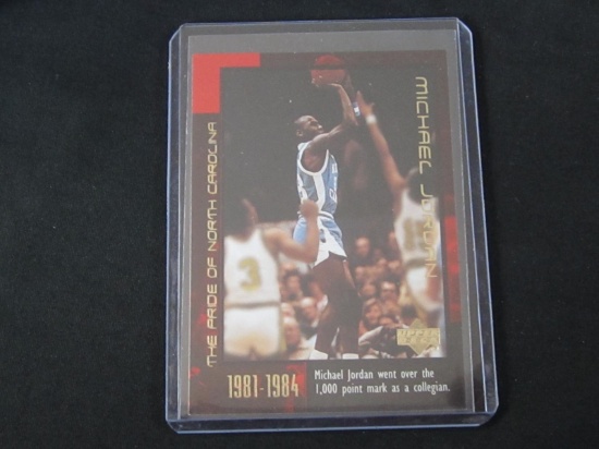 1999 UPPER DECK MICHAEL JORDAN THE PRIDE OF NORTH CAROLINA