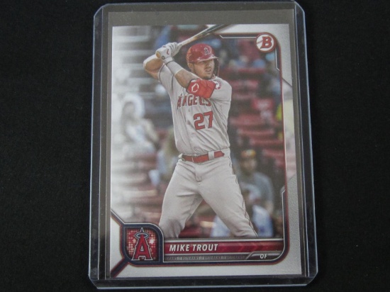 2022 BOWMAN MIKE TROUT ANGELS