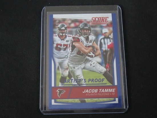 2016 SCORE ARTISTS PROOF JACOB TAMME /50 BLUE FALCONS