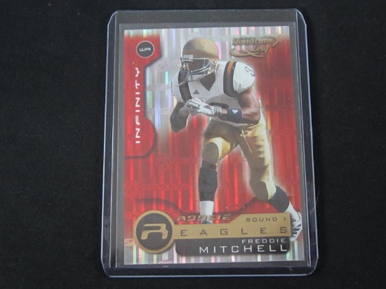 2001 QUANTUM LEAF INFINITY FREDDIE FREEMAN RC SSP /35 RED PARALLEL EAGLES
