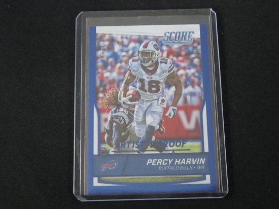 2016 SCORE ARISTIS PROOF PERCY HARVIN SSP /35 BLUE BILLS