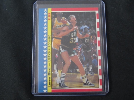 1987 FLEER STICKERS LARRY BIRD CELTICS