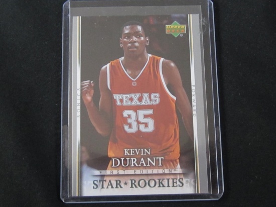2007-08 UD FIRST EDITION KEVIN DURANT ROOKIE TEXAS