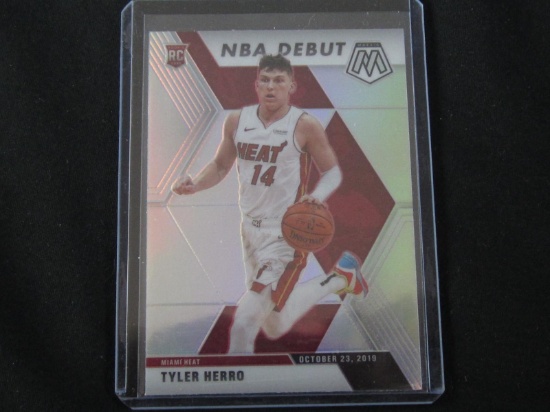 2019-20 MOSAIC NBA DEBUT TYLER HERRO RC SILVER PRIZM HEAT