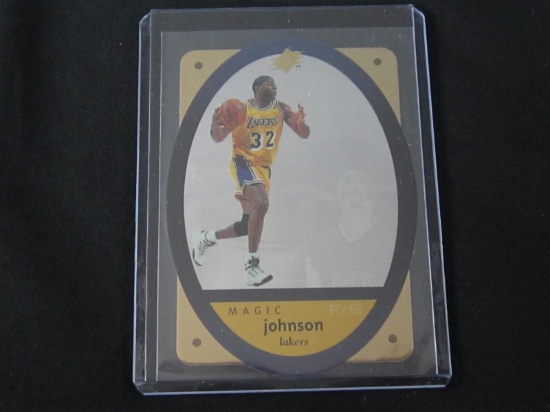 1996 SPX MAGIC JOHNSON GOLD HOLO DIE CUT LAKERS