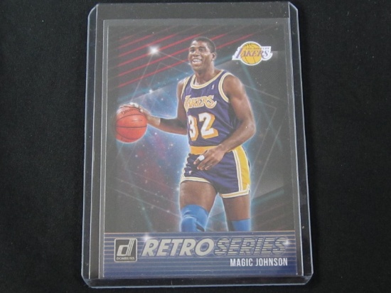 2018-19 DONRUSS MAGIC JOHNSON RETRO SERIES LAKERS