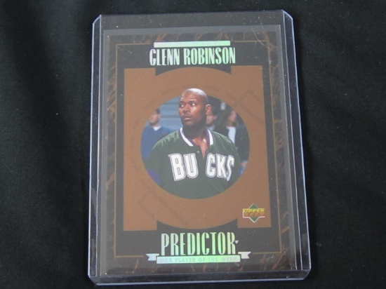 1996 UPPER DECK PREDICTOR GLENN ROBINSON BUCKS