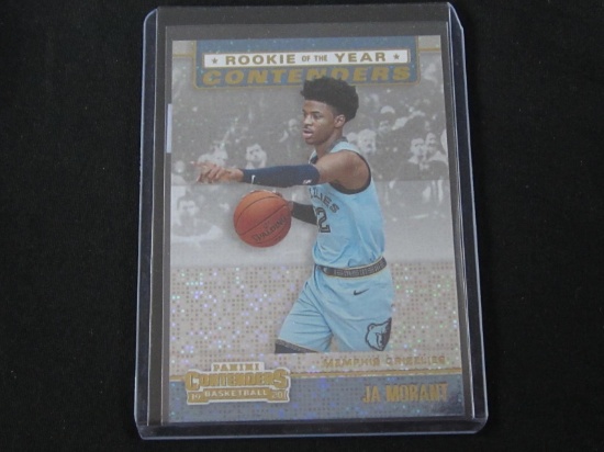 2019-20 CONTENDERS JA MORANT ROOKIE OF THE YEAR CONTENDERS SPARKLE GRIZZLIES