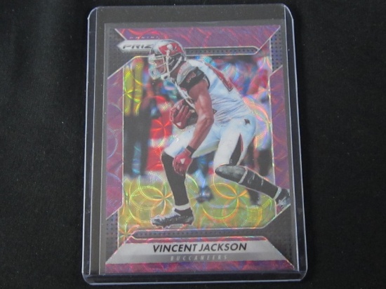 2016 PANINI PRIZM VINCENT JACKSON /99 PURPLE SCOPE PRIZM TAMPA BAY