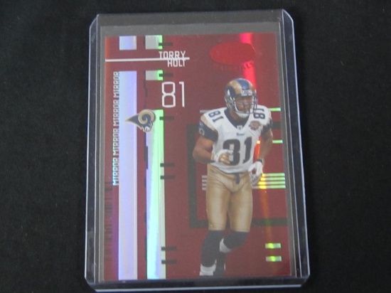 2005 CERTIFIED TORRY HOLT /100 RED MIRROR RAMS