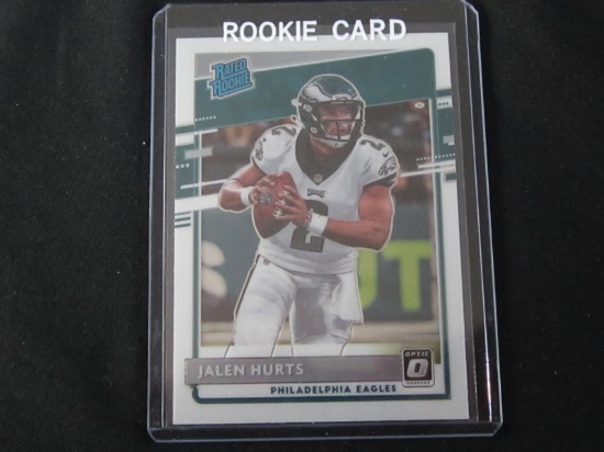 2020 DONRUSS OPTIC JALEN HURTS RC EAGLES