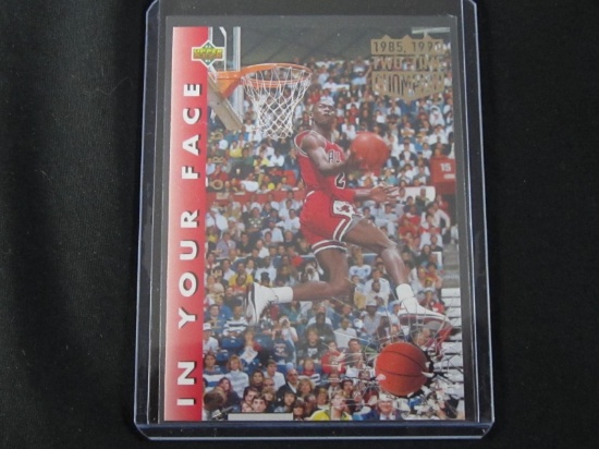 1992-93 UPPER DECK MICHAEL JORDAN IN YOUR FACE BULLS