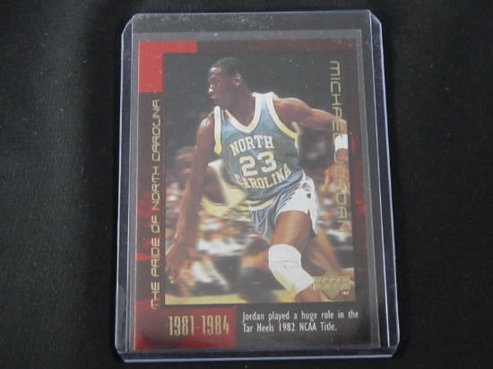1999 UPPER DECK MICHAEL JORDAN THE PRIDE OF NORTH CAROLINA