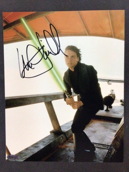 MARK HAMILL SIGNED 8X10 PHOTO WITH IN PERSON COA STAR WARS
