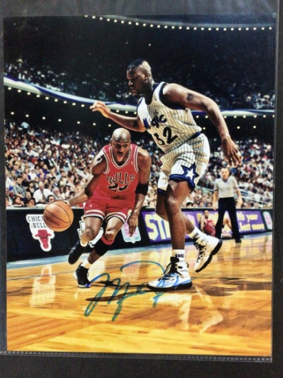 MICHAEL JORDAN SIGNED PHOTO BULLS