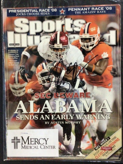 GLEN COFFEE SIGNED MAGAZINE WITH RED CARPET COA ALABAMA