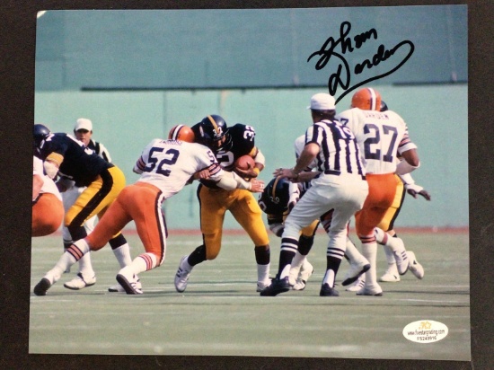 THOM DARDEN SIGNED 8X10 PHOTO WITH FSG COA BROWNS