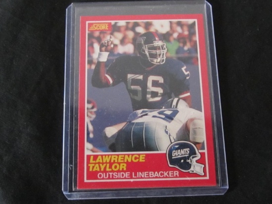 1989 SCORE LAWRENCE TAYLOR GIANTS