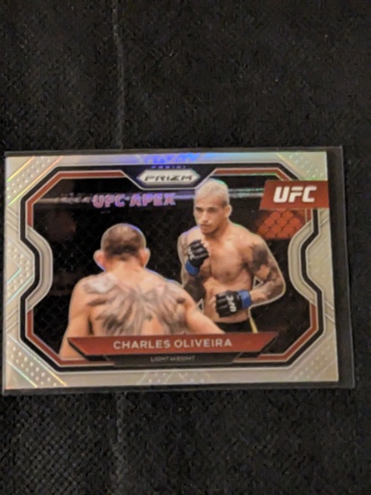 Charles Oliveira Prizm Silver/refractor UFC 2021 #174