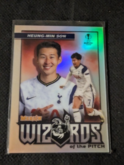 Heung-Min Son - 2020-21 Topps Merlin Chrome Wizards of the Pitch Insert W-HS