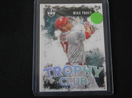 2018 DIAMOND KINGS MIKE TROUT TROPHY CLUB ANGELS