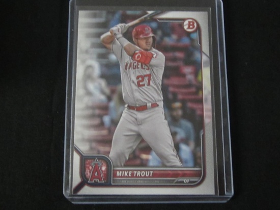 2022 BOWMAN MIKE TROUT ANGELS
