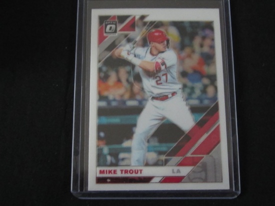 2019 DONRUSS OPTIC MIKE TROUT ANGELS