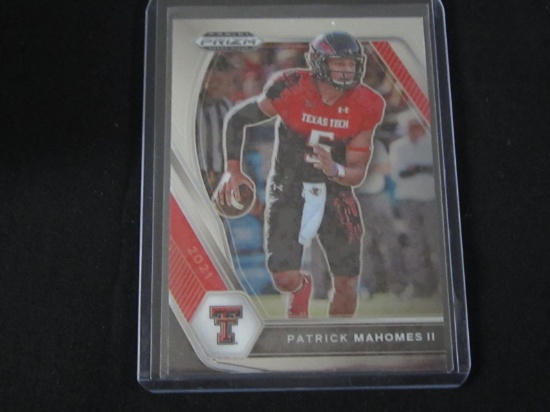 2021 PRIZM DRAFT PICKS PATRICK MAHOMES TEXAS TECH