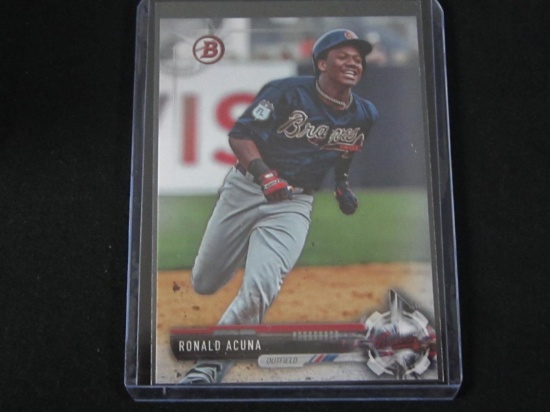2017 BOWMAN DRAFT RONALD ACUNA JR BRAVES