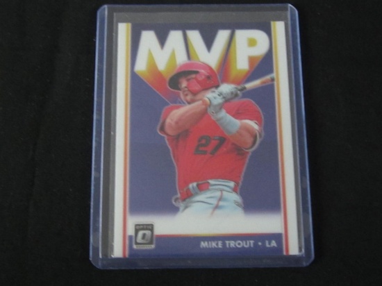 2019 DONRUSS OPTIC MIKE TROUT MVP ANGELS