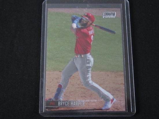 2021 STADIUM CLUB CHROME BRYCE HARPER PHILLIES