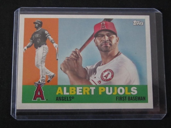 2017 TOPPS ALBERT PUJOLS 1960 DESIGN ANGELS