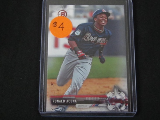 2017 BOWMAN DRAFT RONALD ACUNA JR BRAVES
