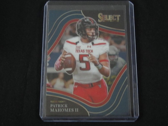 2022 SELECT DRAFT PICKS PATRICK MAHOMES FIELD LEVEL TEXAS TECH