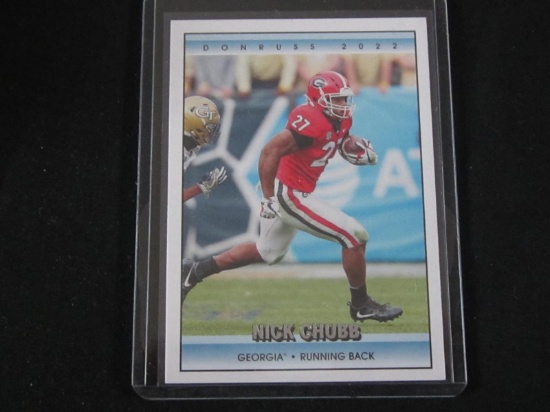 2022 DONRUSS THROWBACK NICK CHUBB BROWNS