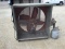 fan and propane heater