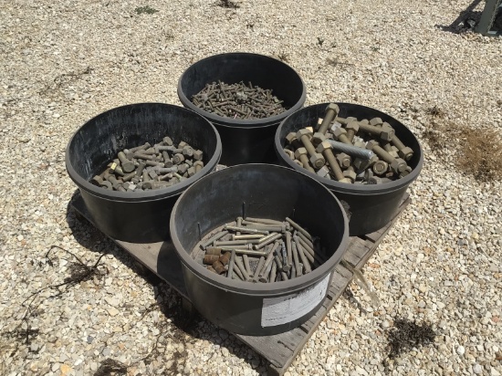 Assorted Mix of Bolts and Nuts