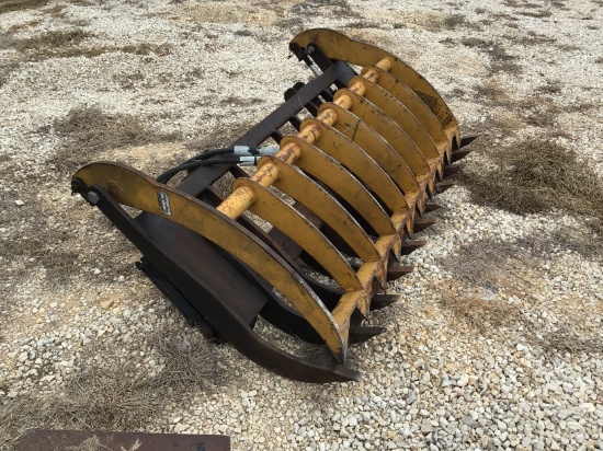 Skid Steer Root Rake