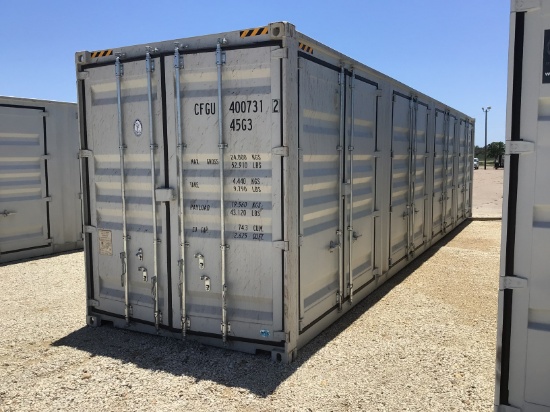 40' High Cube Multi-Door Container