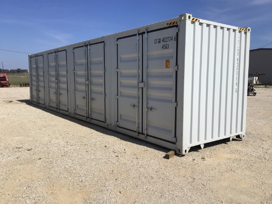 40' High Cube  Multi-Door Container