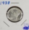 1938 Mercury Dime
