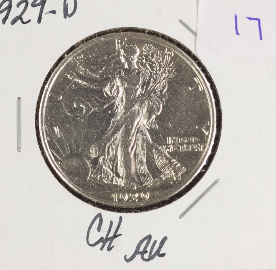 1929-D Walking Liberty Half Dollar