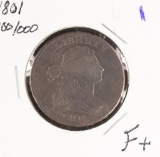 1801 Draped Bust Cent