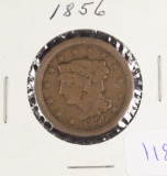 1856 Braided Hair Cent
