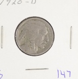 1920-D and 1925-D Indian Nickels