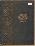 Complete Album Walking Liberty Half Dollars 1940-47