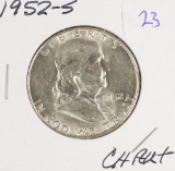 1952-S Franklin Half Dollar